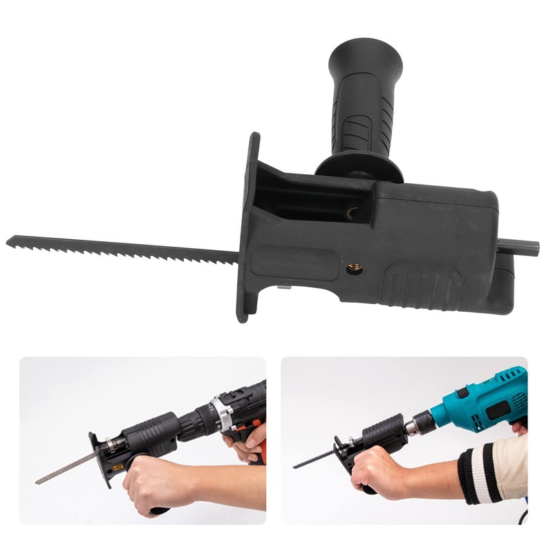 Candeon Reciprocating Saw Adapter for Cordless Drill, Reciprocating Saw Mounting