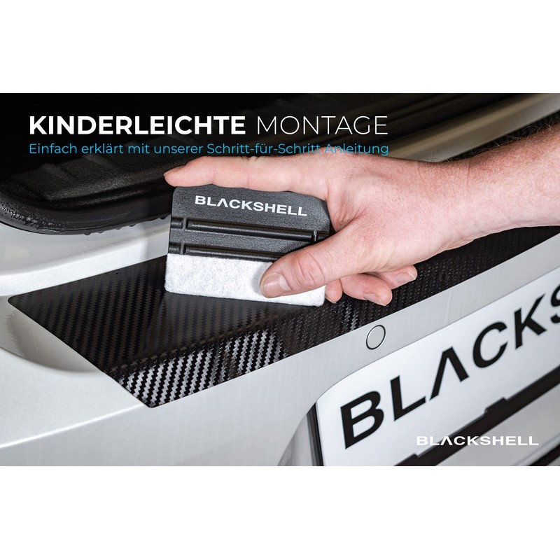 Blackshell® Basic Paint Protection Set Compatible with Opel Mokka B