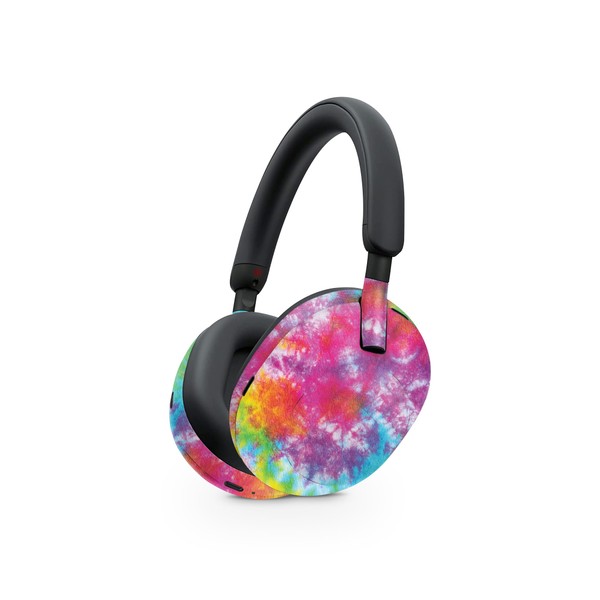 MightySkins Skin Compatible with Sony WH-1000XM5 Headphones - Tie Dye