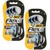BIC Flex 4 Comfort Men's Razor - Pack of 3