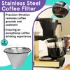 #4 Stainless Steel Coffee Filter Compatible with Technivorm Moccamaster KBGV,