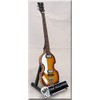 PAUL McCARTNEY Miniature Bass Hofner Beatles w/Guitar Pick