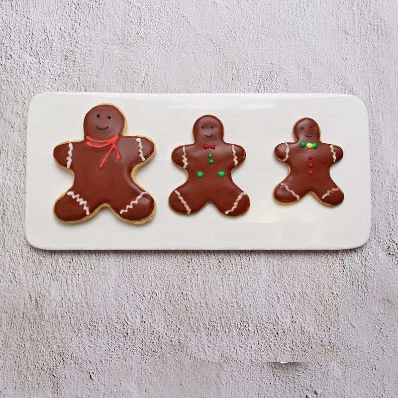 Shenghai Gingerbread Man Cookie Cutter Set of 3 Cookie Cutter
