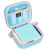 Aproca Blue Hard Travel Storage Protective Case, for Phomemo M02
