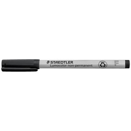 STAEDTLER LUMOCOLOR F ZWAR NO PERMANENTE