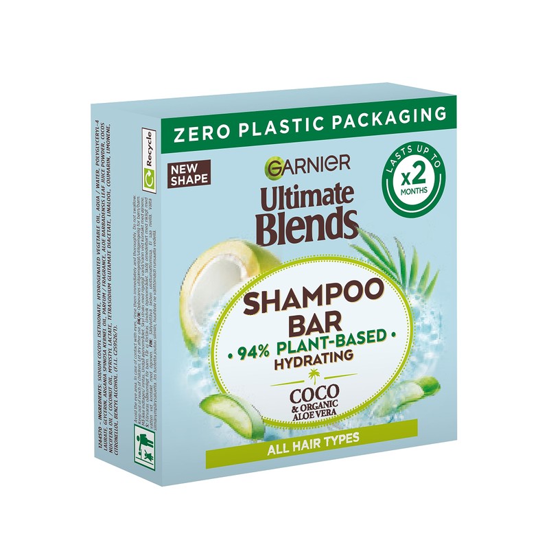 Garnier Hydrating Hair Soap Bar Shampoo For Normal Hair, Ultimate