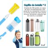 Juego de 7 limpiezas para botellas de agua, cepillos de