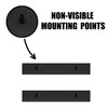 GEEZY Set of 2 Floating Wall Shelves Picture Ledge Display