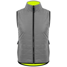 AERO|TECH|DESIGNS | Men's Sierra Reversible Cycling Vest | Safety Yellow | Medium