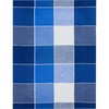 Kracht Pack of 3 Half-Linen Tea Towels Block Check 50