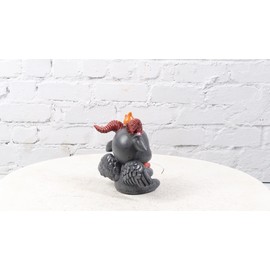 Wicca Occult Pentagram Baphy The Sabbatic Baby Goat Baphomet Ritual Figurine