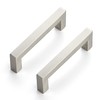Ravinte 30 Pack 4 Inch Kitchen Square Cabinet Handles Satin