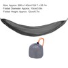 Camping Hammock Portable Parachute Hammock with Storage Bag and Snap
