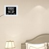 Medication Reminder Digital Calendar Dementia Day Date Time of The