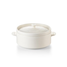 BUYDEEM A513 Ceramic Steam Pot for G32 Food Steamer, 1.5L, White
