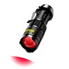 METII R1 Low-Lumen Mini Red Flashlight - Zoomable, Dim Red