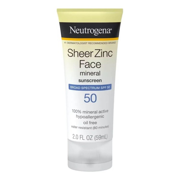 Neutrogena Crema Solar Sheer Zinc Spf 50 /59 Ml