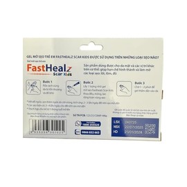 Generic Gel FastHealz Scar Kids para el tratamiento de cicatrices en niños - Gel Mo Seo Tre Em 12g