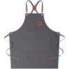 AFUN Chef Aprons for Women Men with Large Pockets, Cotton