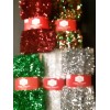 Holiday Time 15 Ft Tinsel Garland 6 Styles-Green/S - Gold