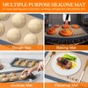 Silicone Baking Mat Large Baking Sheets for Oven 3 Pack-2