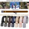 Trimming Shop Nylon Webbing Military-Style Belt, 1.5" Canvas Belt with