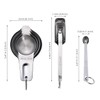 AMOHEE 20Pcs Measuring Cups and Spoons Set, Includes 7pcs Stainless