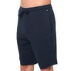 BOSS Men's Soft Ribbed Sweat Shorts, Blue Marine, Small
