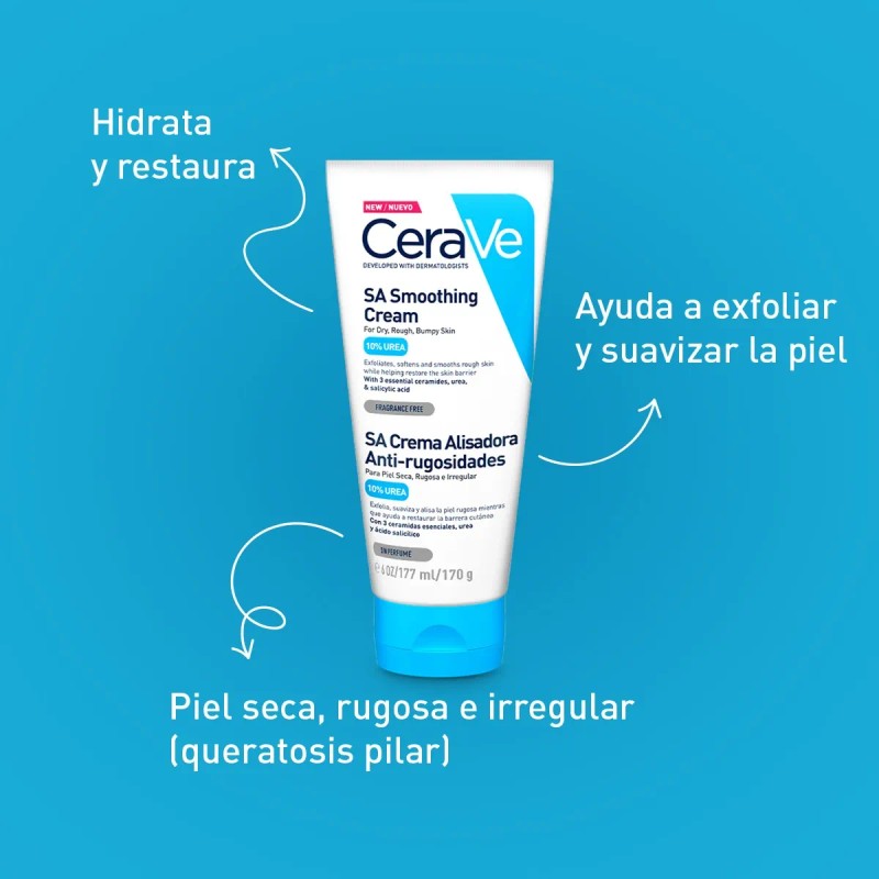 Crema Alisadora Anti-rugosidades Cerave 177ml