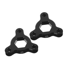 HONMEET 2pcs Aluminum Alloy Fork Compression Tuner for Motorcycles Quick Installation Suspension Clicker Tool Vibration Reduction and Enhanced Shock Absorption Compatible with Multiple