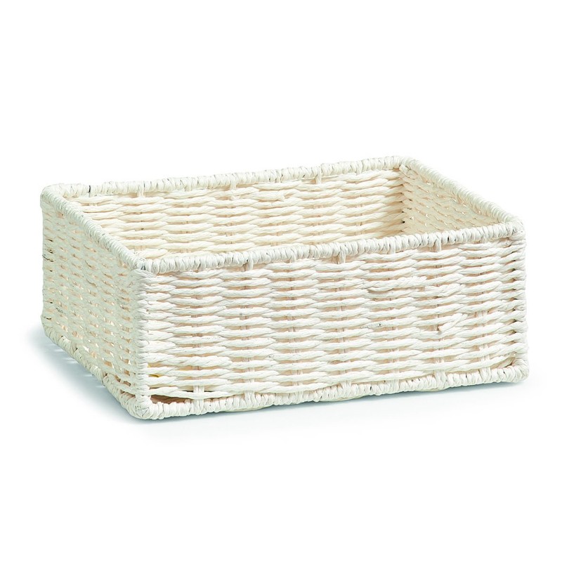 Zeller 18094 Storage Baskets Set of 2 Paper Wicker 24