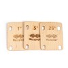 0.25-degree 0.5-degree 1-degree taper Neck Shims for Guitar, Shaped, Set of 3 e