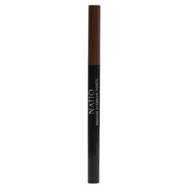 Natio Angled Eyebrow Pencil Dark Brown