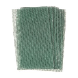 HARFINGTON 10pcs 180 Grits Mesh Sanding Screen Sheets 2-3/4" x 5" Wet or Dry Sandpaper Dust Free Abrasive Pads for Car Wood Drywall Metal Polishing & Grinding