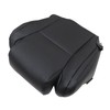Pripirlod Front Driver Bottom Replacement Leather Seat Cover Black Fit