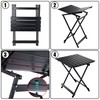 Lightweight Aluminum Folding Camping Table with Height 23.6 in