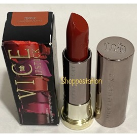URBAN DECAY Vice Lipstick Shade TEMPER Comfort  Matte Full Size 0.11oz / 3.4g