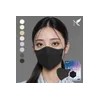 다이아핏 KF94 100매입 파우치 대형 블랙 Diafit KF94 100 Pieces