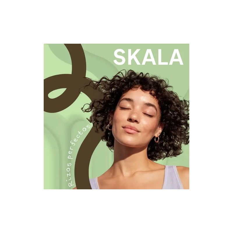 Crema Para Peinar Skala Carbón Activado Cabello Rizado 1kg
