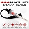 Inline Spark Tester, Plug Engine Ignition Tester, 6-12 Volt Fool-Proof