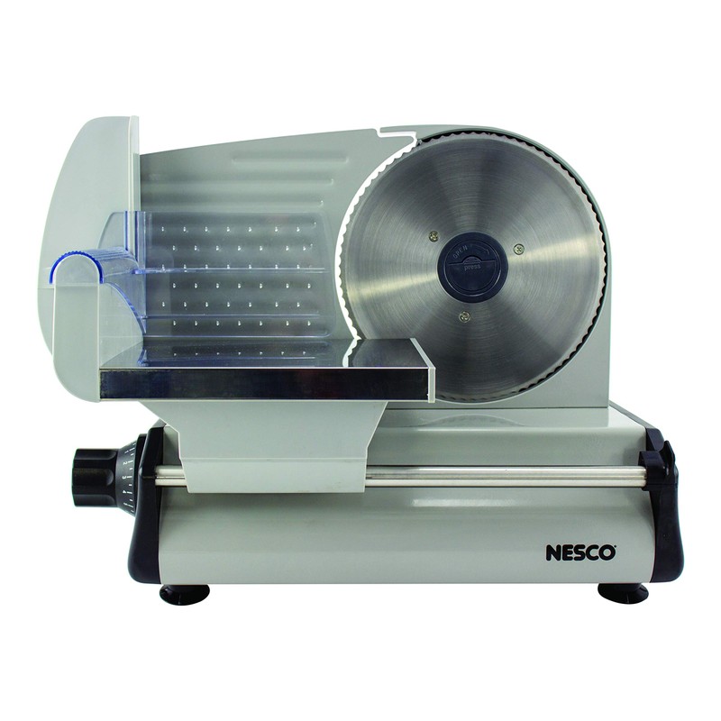 NESCO FS-200, Food Slicer, Gray, Aluminum with 7.5 inch Stainless