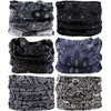 VANCROWN Headwear Wide Headbands Scarf Head Wrap Mask Neck Warmer
