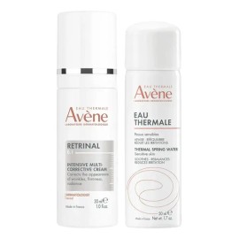 Avene Kit Retrinal Crema Noche 30ml + Agua Termal 50ml Madura Noche