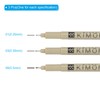 PATIKIL Micro Pen Fineliner Pens Set, 3Pcs Multiliner Fine Point