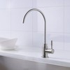 Drinking Water Faucet,Fonveth Upgrade Solid Brass Single Handle Brushed Nickel