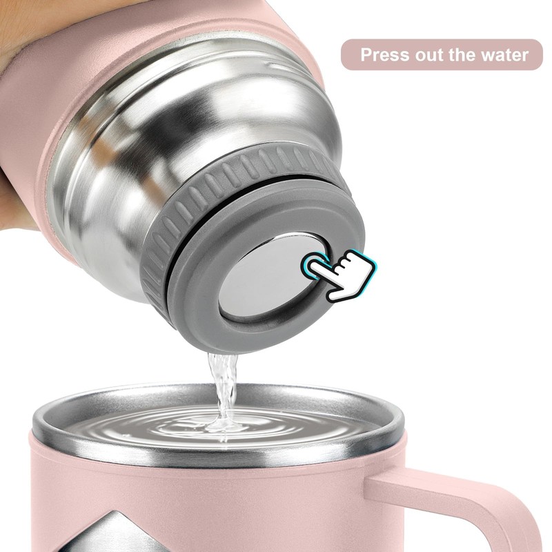 Vacuum Insulated Flask 700ml/23.6oz Stainless Steel Thermo Bottle with Cup