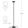 Brightech SkyLite LED Floor lamp, Torchiere Super Bright Floor Lamp