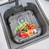 Orgneas Sink Protectors for Kitchen Sink, Universal Double Bowl Sink