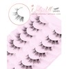 Onlyall Lashes Natural Look Soft Fluffy Lashes Short Eyelashes Lightweight