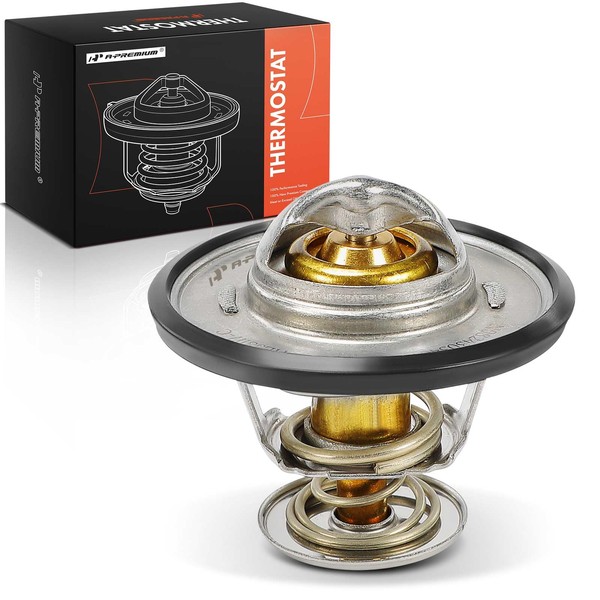A-Premium Engine Coolant Thermostat Compatible with Honda Civic 2014-2015 1.5L,